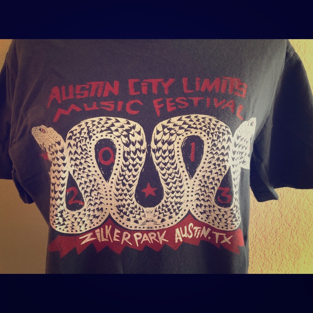 Austin City Limits 2013 collector t-shirt